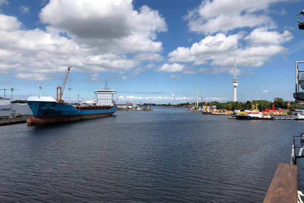 Wilhelms Havenkoje - gemütliches Innenstadtappartment Wilhelmshaven Exterior foto